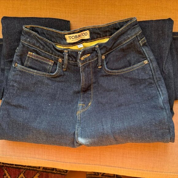 Tobacco Denim - Women's Motorcycle Riding jeans - Size 25 - Tobacco